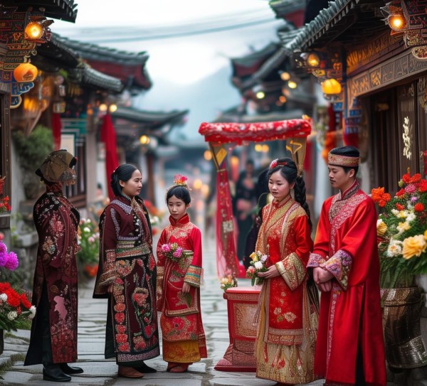 小雅镇婚礼前夕，千年传承的婚俗风情揭秘