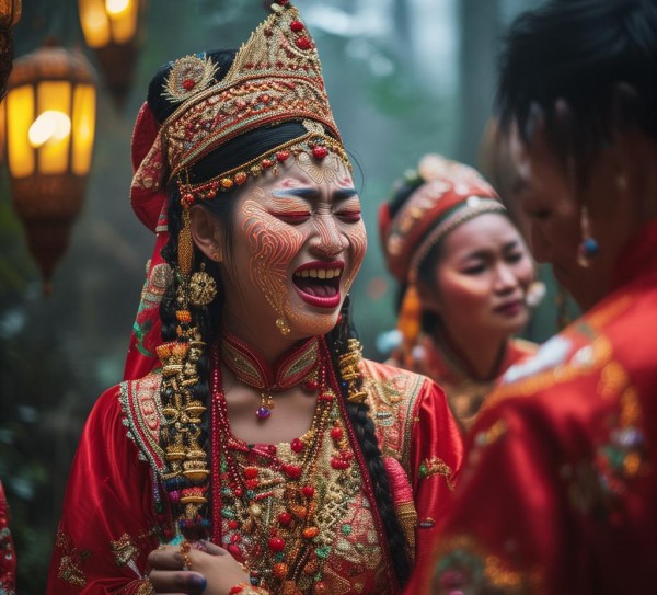 土家族穿越千年的哭嫁与接亲传统婚礼揭秘